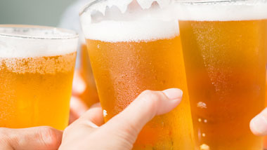 glasses of beer