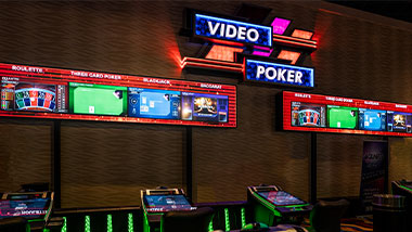 video poker screens